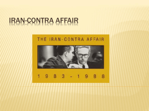 Iran-Contra Affair power point
