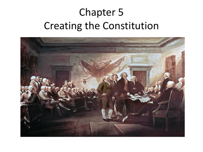 Chapter 5 Creating The Constitution