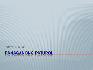 Panaganong Paturol