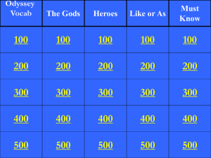Jeopardy_Review for Odyssey Test