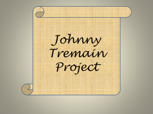 Johnny Tremain Project