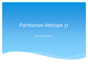 Parthenon Metope 31