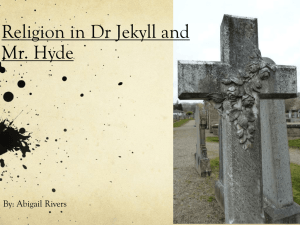 Religion in Dr Jekyll and Mr. Hyde