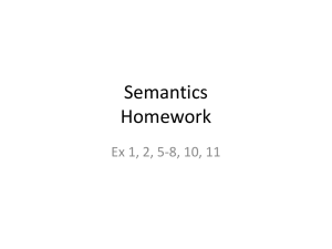 Pragmatics Homework