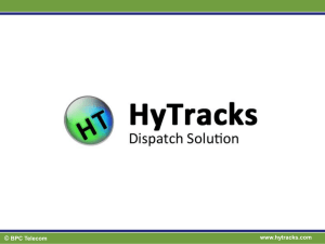 BPC Telecom - HyTracks Dispatch Solution