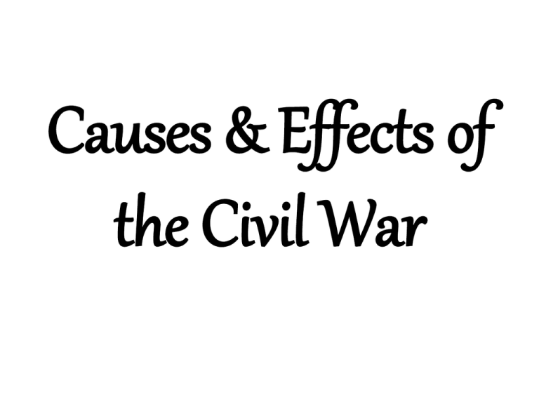 causes-effects-of-the-civil-war