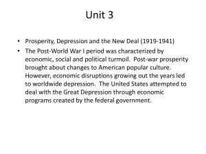 Unit 3 Chapter 1 Racial Intolerance and the Red Scare Power Point