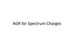 AGR for Spectrum Charges