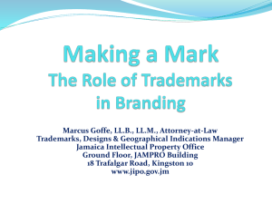 The Role of Trademarks in Branding - Marcus Goffe