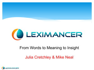 What is Leximancer?
