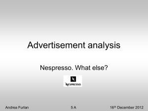Advertisement analysis