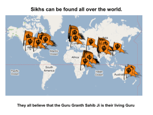 How is the Guru Granth Sahib Ji a "living"