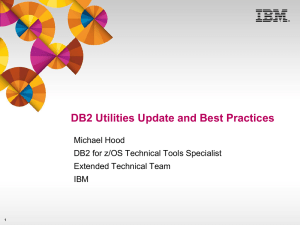 DB2 Utilities Update