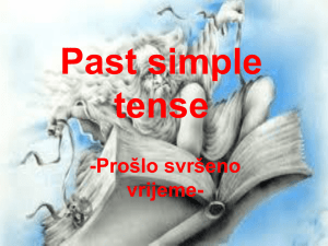 Past Simple Tense Quiz Which sentence is correct?