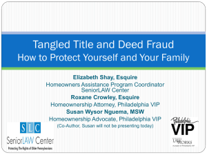 TANGLED TITLE How to Protect Yourself and Your Family