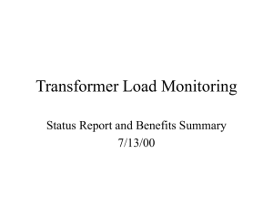 Transformer Load Monitoring