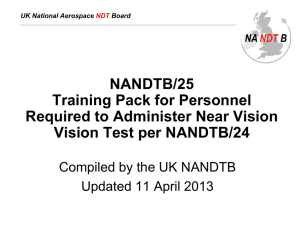 UK National Aerospace NDT Board