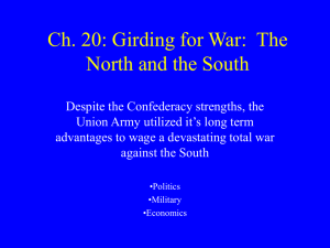 20 Girding for War