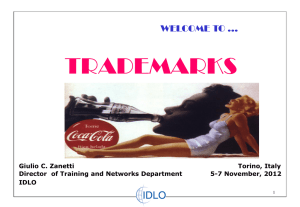 (Presentation) Trademarks (Zanetti, WIPO