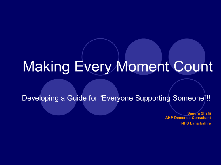 making-every-moment-count