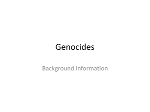 Genocides