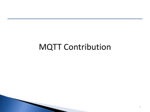 MQTT Contribution