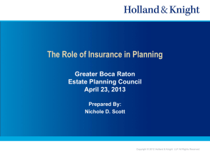 Nichole Scott PPT - Greater Boca Raton Estate Planning Council