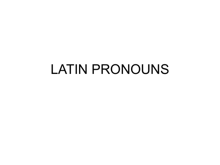 latin-pronouns