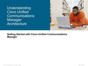 Cisco Unified Communications Manager Licensing