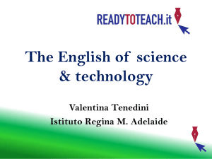The English of science & technology