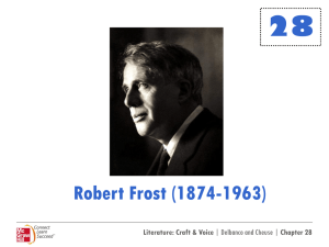 Robert Frost (1874-1963)