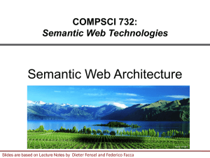 Semantic Web Architecture