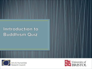 Introduction to Buddhism Quiz (Office document, 1087kB)