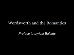 Wordsworth Preface - University of Arkansas at Little Rock