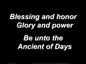 Ancient of Days - WorshipLyrics.net