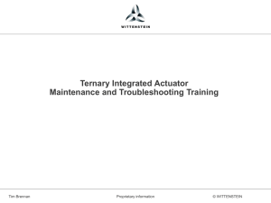 Ternary Integrated Actuator
