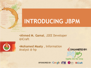 Introducing JBPM