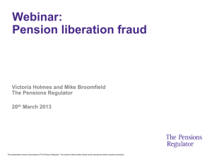 `pension liberation fraud`?