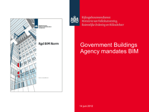"Government Buildings Agency mandates BIM" Powerpoint | 28 pages