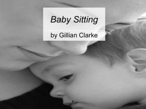 Baby Sitting - Biddick Academy