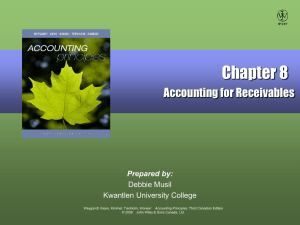 Accounting Principles, 3rd Cdn. Edition