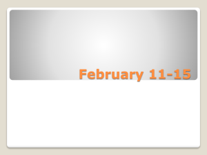 February 11-15