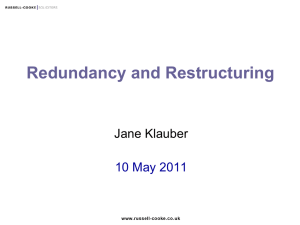 what is a redundancy?