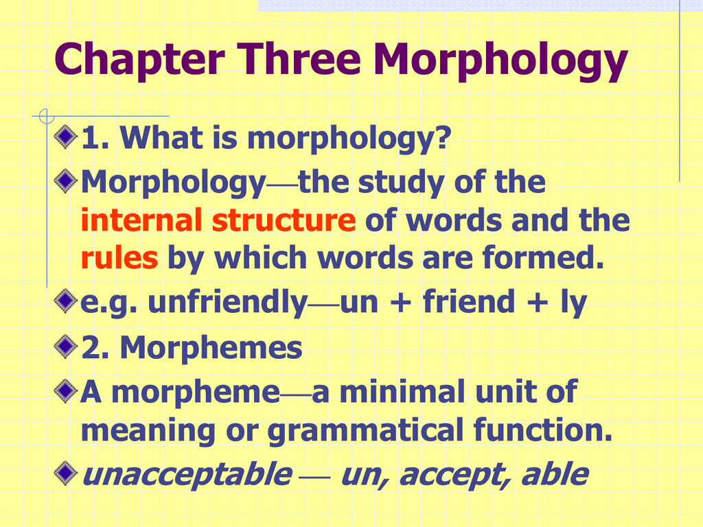 Is Morphology And Anatomy The Same