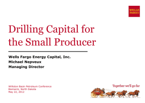 Wells Fargo Energy Capital, Inc. Michael Nepveux Managing Director