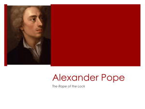 Alexander pope