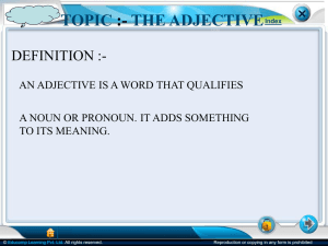 Adjective2