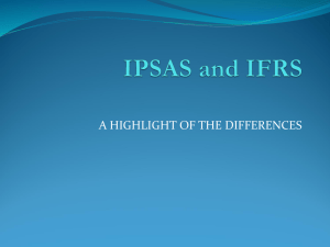 131017 IPSAS vs IFRS