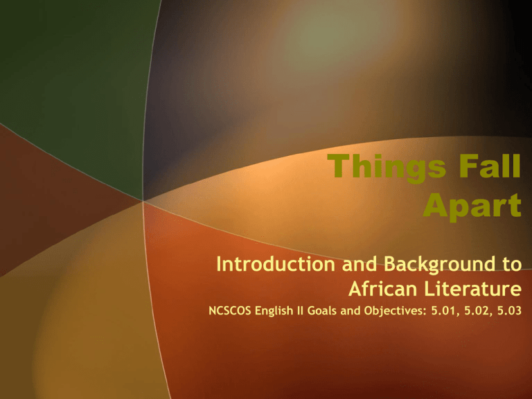 African Literature Was First Recognized Around 2300