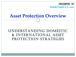 Asset Protection Presentation